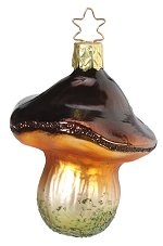 Bay Bolete - Mushroom<br>2017 Inge-glas Ornament